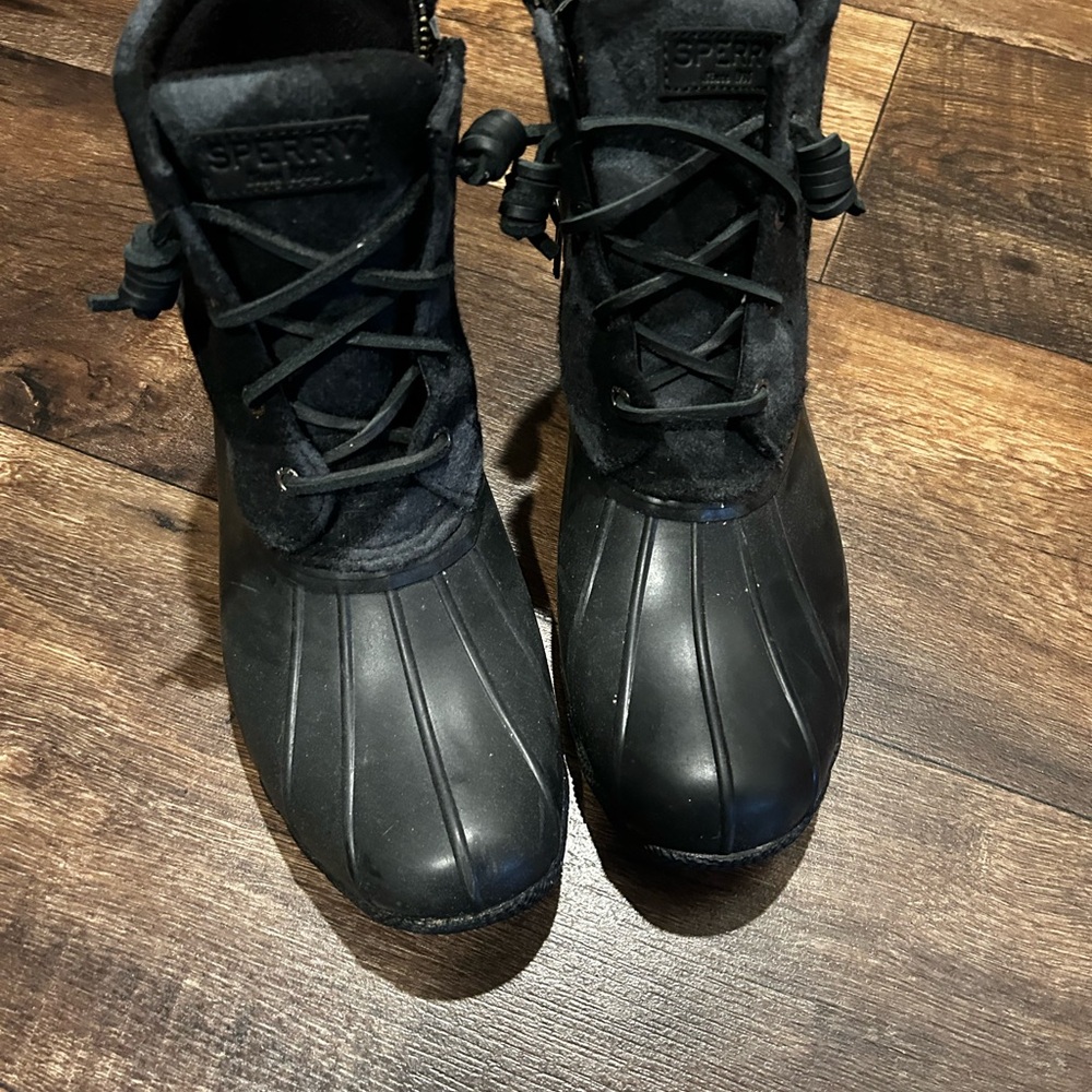 Sperry Black Duck Boots